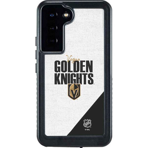 NHL Vegas Golden Knights Script Galaxy S24 Plus Waterproof Case
